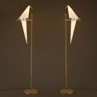 Лот: 21373178. Фото: 1. Торшер Origami Bird Floor Lamp... Люстры, потолочные и подвесные светильники