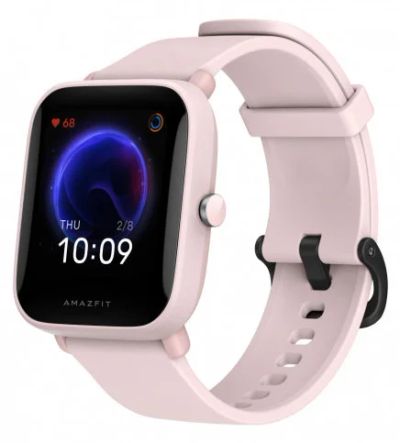 Лот: 17030853. Фото: 1. Новые часы Amazfit BIP U Pink... Смарт-часы, фитнес-браслеты, аксессуары