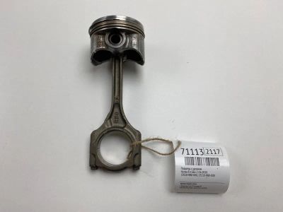Лот: 20733565. Фото: 1. Поршень с шатуном Honda Fit 2010... Двигатель и элементы двигателя