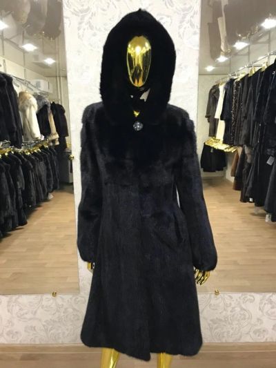 Лот: 10860082. Фото: 1. Шуба Норковая очень маленького... Верхняя одежда