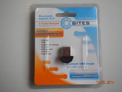 Лот: 4083040. Фото: 1. Адаптер Bluetooth USB. WiFi, Bluetooth адаптеры
