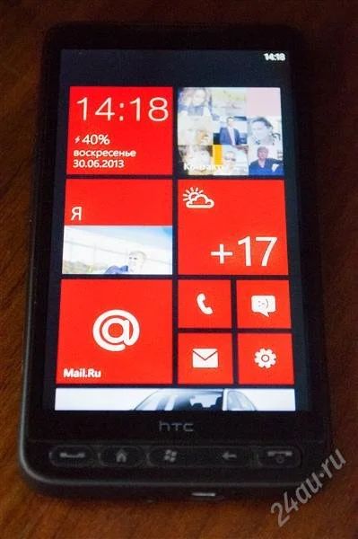 Лот: 2775567. Фото: 1. HTC HD2 Windows Phone 7.8. Смартфоны