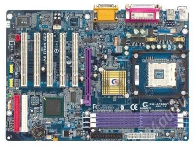 Лот: 543887. Фото: 1. Материнская плата Gigabyte ga-8pe667... Материнские платы