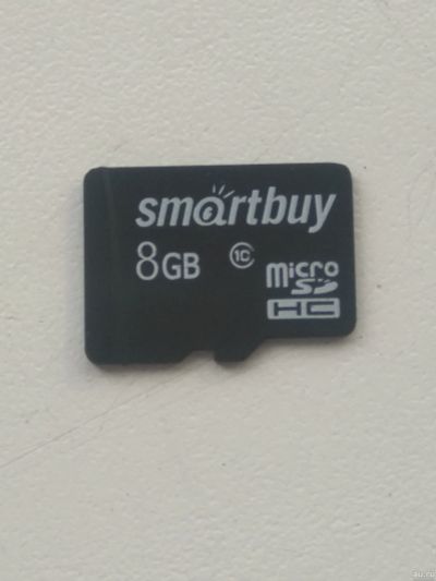 Лот: 13313070. Фото: 1. Карта памяти microSD 8Gb 10клас. Карты памяти