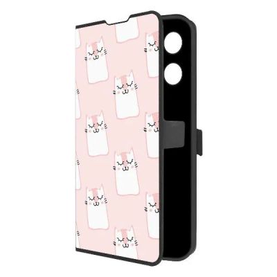 Лот: 25380087. Фото: 1. Чехол Krutoff Eco Book "Котики... Чехлы, бамперы
