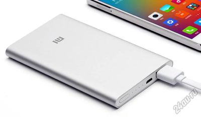 Лот: 6344771. Фото: 1. Xiaomi Powerbank 5000 mAh, внешняя... Внешние, портативные аккумуляторы для смартфонов (Power bank)