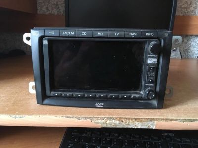 Лот: 10484573. Фото: 1. штатная магнитола mazda premacy... Автомагнитолы
