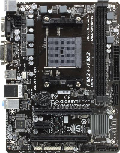 Лот: 15760932. Фото: 1. Отличная плата под AMD FM2/FM2... Материнские платы