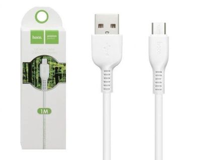Лот: 20885104. Фото: 1. Кабель Hoco X20 microUSB - USB... Дата-кабели, переходники