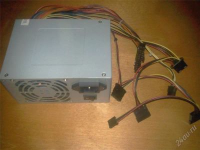 Лот: 1647043. Фото: 1. Блок питания для компа 350w.ПУЛЯ... Корпуса, блоки питания