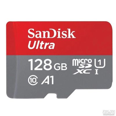 Лот: 13430903. Фото: 1. Карта памяти MicroSD 128GB SanDisk... Карты памяти