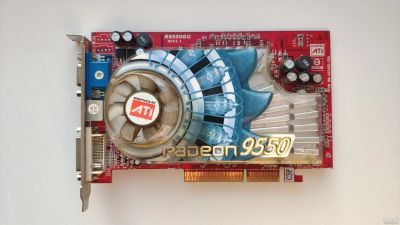 Лот: 17063591. Фото: 1. Видеокарта ATI Radeon 9550/256mb... Видеокарты