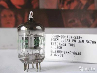 Лот: 5192455. Фото: 1. лампа JAN 5670W General electric... Электронные лампы