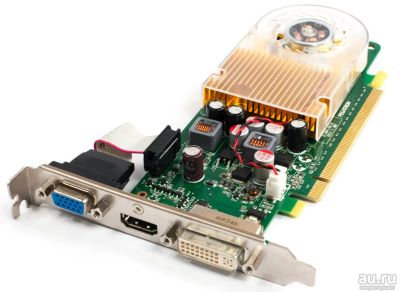 Лот: 9198843. Фото: 1. nVidia GeForce G210 512Mb (VGA... Видеокарты