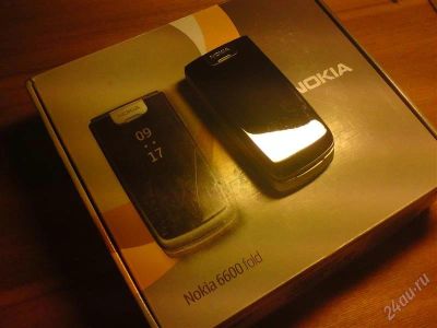 Лот: 1858344. Фото: 1. NOKIA 6600 FOLD black обмен на... Кнопочные мобильные телефоны