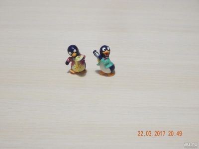 Лот: 9314470. Фото: 1. Киндер сюрприз - пингвины. Игрушки