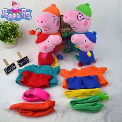 Лот: 6318903. Фото: 1. Peppa Pig Свинка Пеппа плюшевые... Мягкие