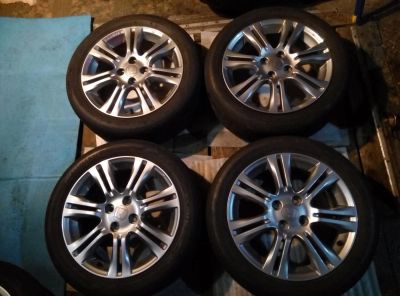 Лот: 8625491. Фото: 1. Редкий комплект колес Honda Fit... Шины на дисках