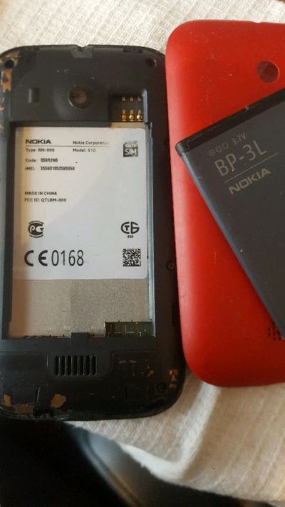 Лот: 11317491. Фото: 1. Nokia 510 rm889. Дисплеи, дисплейные модули, тачскрины