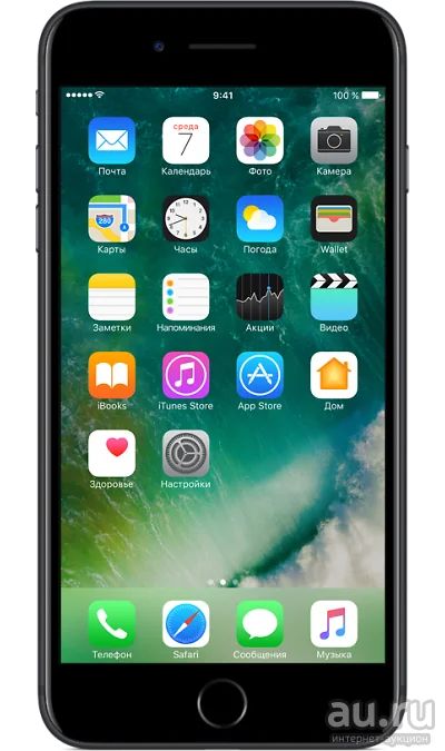 Лот: 13847509. Фото: 1. iPhone 7 Plus 128 Gb Black (Айфон... Смартфоны