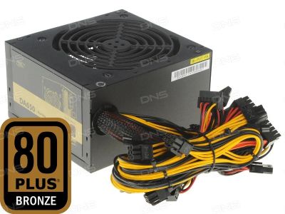 Лот: 7757623. Фото: 1. 650W Deepcool DA 650 практически... Корпуса, блоки питания