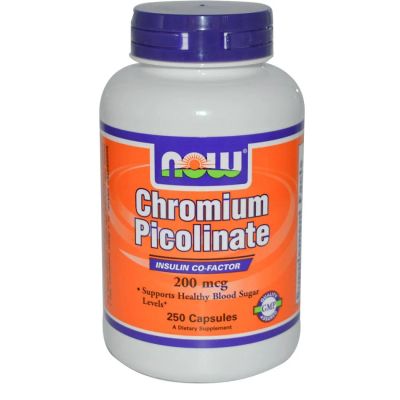 Лот: 7694012. Фото: 1. Chromium Picolinate от NOW (Спортивное... Спортивное питание, витамины