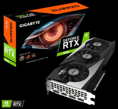 Лот: 18168134. Фото: 1. Gigabyte GeForce RTX 3060 Gaming... Видеокарты