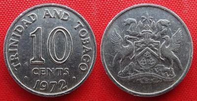 Лот: 25085157. Фото: 1. (№3129-Э252/35/LM) 10 центов 1972... Америка