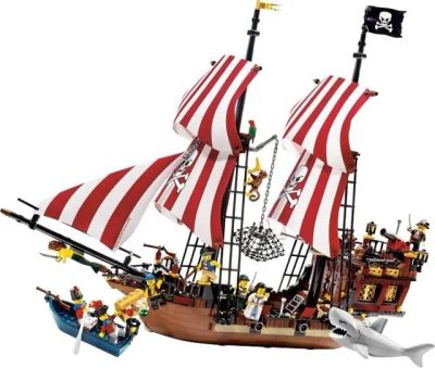 Лот: 15556815. Фото: 1. Lego Pirates 6243 Корабль Бородатого... Конструкторы