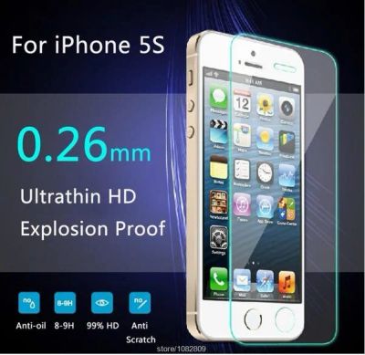 Лот: 6248393. Фото: 1. Защитное стекло для Iphone 5,5S... Защитные стёкла, защитные плёнки