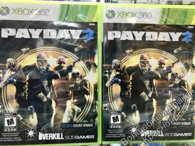Лот: 12009632. Фото: 1. Payday 2 игра для Xbox 360 Новый... Игры для консолей