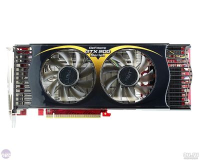 Лот: 10309701. Фото: 1. Видеокарта GeForce GTX275 Palit. Видеокарты