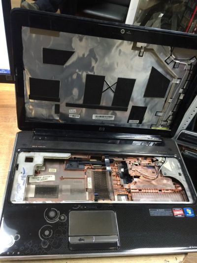 Лот: 9431221. Фото: 1. корпус петли шарниры HP dv6-2000. Корпуса, блоки питания