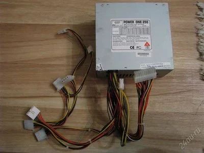 Лот: 2406719. Фото: 1. Блок питания (БП) 250 Вт P4 Power... Корпуса, блоки питания
