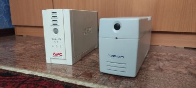 Лот: 17438106. Фото: 1. ИБП APC и IPPON + аккумулятор... ИБП, аккумуляторы для ИБП