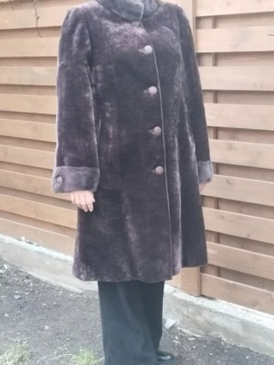 Лот: 24405522. Фото: 1. Шуба мутон. Накидки, шубы