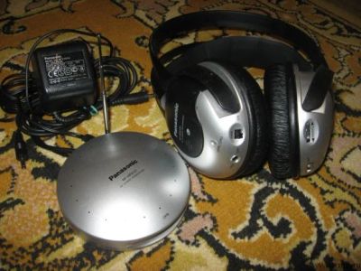 Лот: 5355221. Фото: 1. Наушники Panasonic-RPWF910T, беспроводные... Наушники, гарнитуры