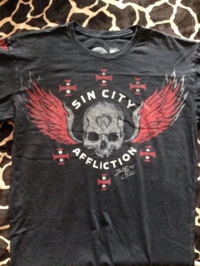 Лот: 5085010. Фото: 1. Футболка Affliction черная (оригинал... Футболки, поло