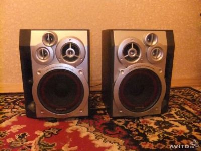 Лот: 4947440. Фото: 1. Колонки Aiwa SX-NR70, в отличном... Пассивные акустические системы