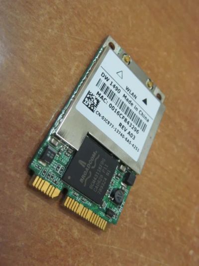 Лот: 4580680. Фото: 1. WI-FI модуль от ноутбука HP Broadcom... WiFi, Bluetooth адаптеры