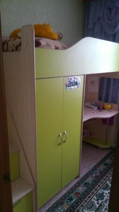 Лот: 8629433. Фото: 1. Детская горка (кровать, шкаф... Детские кровати и кроватки