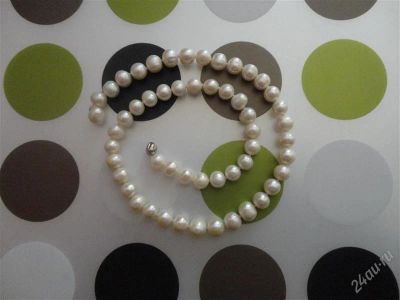 Лот: 1636130. Фото: 1. бусы из настоящего жемчуга. Колье