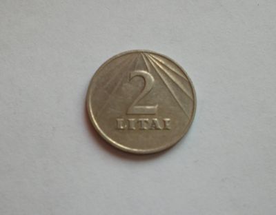 Лот: 12082185. Фото: 1. Литва. 2 лита 1991. Страны СНГ и Балтии