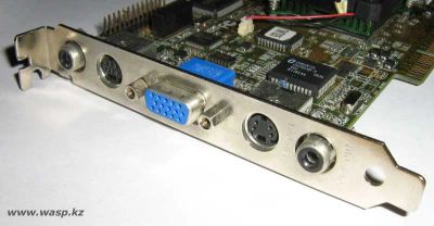 Лот: 7049067. Фото: 1. Видеокарта ASUS AGP-V3400TNT/TV... Видеокарты