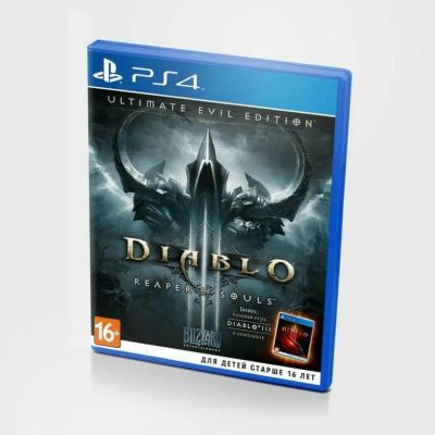Лот: 15674813. Фото: 1. Diablo 3 Reaper of Souls. Playstation... Игры для консолей