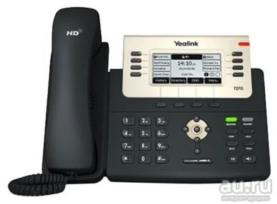 Лот: 13024675. Фото: 1. Телефон VoIP SIP Yealink SIP-T27G. SIP, Видео-телефоны