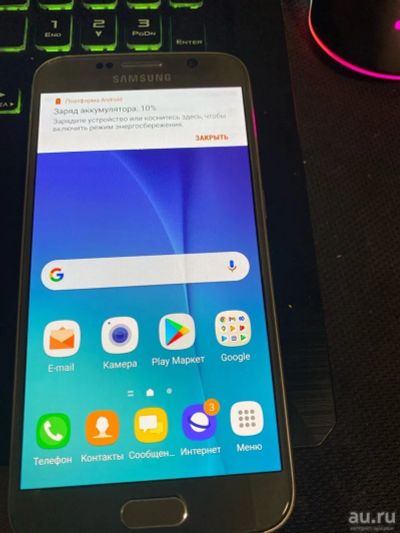 Лот: 18073507. Фото: 1. samsung s6 32Gb. Смартфоны