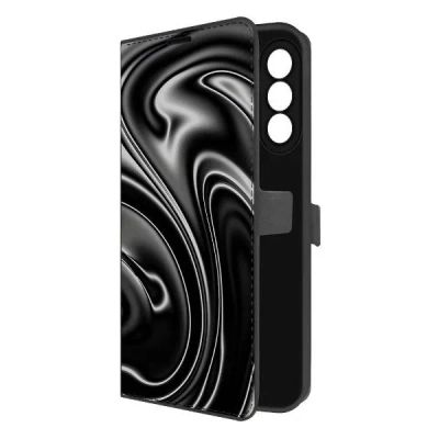 Лот: 25542088. Фото: 1. Чехол Krutoff Eco Book "Нефть... Чехлы, бамперы