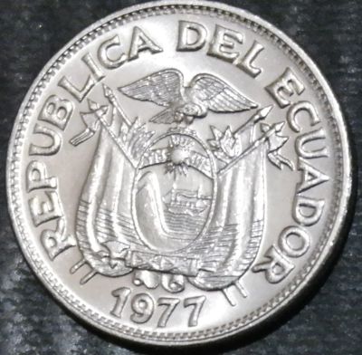 Лот: 15184480. Фото: 1. Экзотика с рубля (21199) Эквадор. Остальные страны