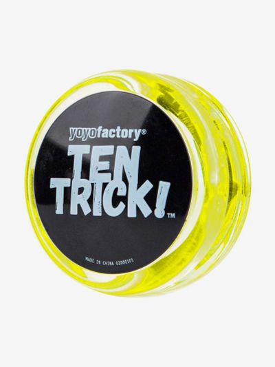 Лот: 25681359. Фото: 1. Йо-йо YoYoFactory TenTrick Желтый... Другое (спортивная одежда)
